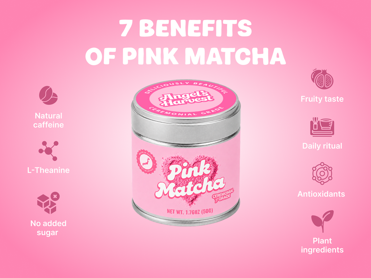 7 Benefits of Pink Matcha: Energy, Focus, Antioxidants & More