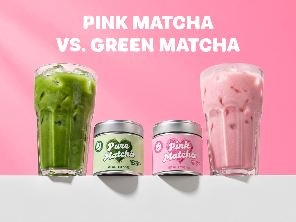 Pink Matcha vs. Green Matcha: What’s the Difference?