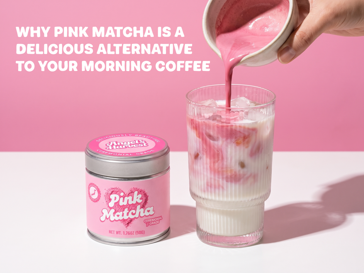 Why Pink Matcha Is a Delicious Alternative to Your Morning Coffee